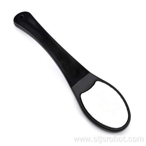 High Quality file Feet flat Plastic handle to rub feet pedicure planing tool